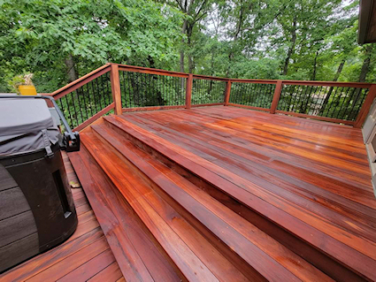 Deck with Slide